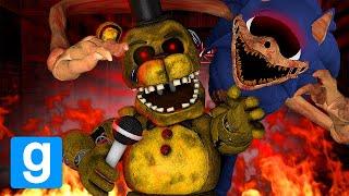 FREDDY & SONIC.EYX IS HAUNTING YOU! NEXTBOT HIDE & SEEK IS EVEN SCARIER - GMOD