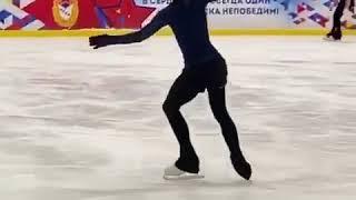 Sofia Samodelkina (RUS) - 4S With Two Arms Up (In Practice)