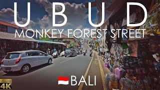 4K Ubud's Cultural Treasures Walking Tour through Jl. Monkey Forest, Saraswati Temple, Ubud Palace