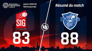 SIG Strasbourg-Sassari: les highlights du match