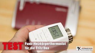 Comet Dect Test - control the heating with the Fritzbox (German)