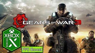 Gears of War 3 Xbox Series X Gameplay Review [FPS Boost] [Xbox Game Pass]