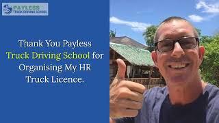 HR Truck Licence Student Review 2020 at Payless Truck Driving School