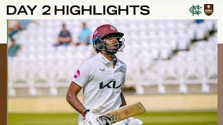 HIGHLIGHTS: Sai Sudharsan scores maiden Surrey century on day two at Trent Bridge