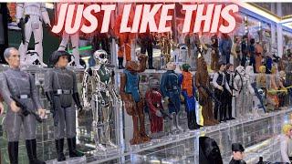 HOW DO YOU DISPLAY VINTAGE KENNER STAR WARS FIGURES?