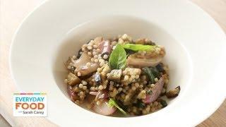 Eggplant Salad with Israeli Couscous - Everyday Food with Sarah Carey