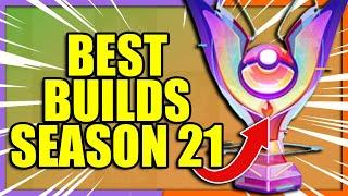 BEST BUILDS for the New Ranked Season 21 EVERY ROLE | Pokemon Unite