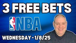 Wins-Day 3 Free NBA Betting Picks & Predictions - 1/8/25 l Craig's Picks & Predictions l #nbabets