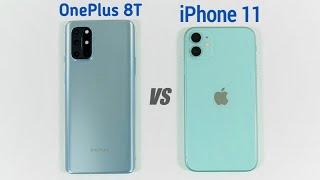 Oneplus 8T vs iPhone 11 Speed Test & Camera Comparison