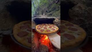 Doğal Taş Ocakta Sucuklu Pizza  | sausage pizza on natural stone stove
