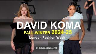 DAVID KOMA  FALL 2024 | LONDON FASHION WEEK