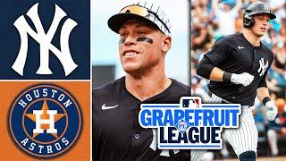 New York Yankees vs Houston Astros | Spring Training Highlights (3/1/25)