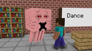 CrazyDek! Monster School  Dance    Minecraft animation