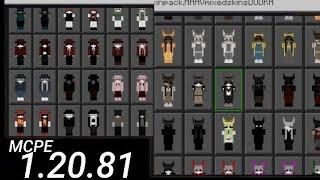 all skins from DudkaTT mixed pack MCPE 1.20.81 by MAAV