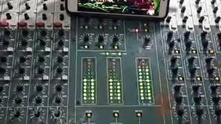 Soundcraft LX7 test with bose lifestyle sa3