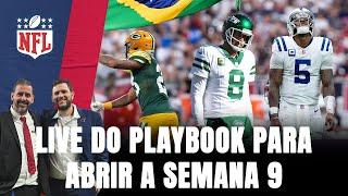 PLAYBOOK LIVE: NFL DE VOLTA AO BRASIL E MUITO DA SEMANA 9