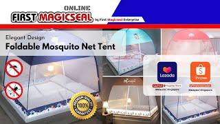 First Magicseal - Foldable Mosquito Net Bed Tent Kelambu Nyamuk