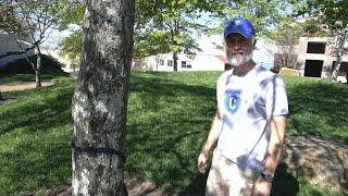 President Halvorson Learns How to Hammock