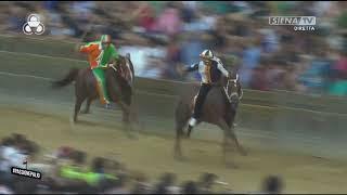 PALIO DI SIENA, VINCE LA CONTRADA DELLA  LUPA 17-08-2024