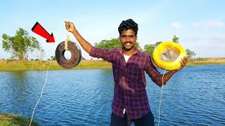 காந்தம் வச்சி Fishing  பண்ணலாம் | Magnet Fishing In River | Mr.village Vaathi