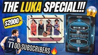 TWO MASSIVE LUKA ROOKIE BOXES  - 2018/19 NBA Obsidian Basketball & Cornerstones - 7700 Sub Special!