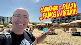 ¿Como es el MEJOR RESTAURANTE de la PLAYA MÁS FAMOSA de IBIZA?