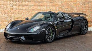 2015 Porsche 918 Spyder - Basalt Black Metallic - Walkaround & Interior | Romans International [4K]