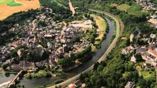 "Hessen von oben" - Burg Runkel und Burg Schadeck