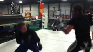 Jordan Watts practice spar 2