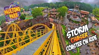 Storm Chaser On Ride in Tornado Springs at Paultons Park (August 2023) [4K]
