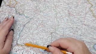 ASMR ~ Baden-Württemberg, Germany History & Geography ~ Soft Spoken Map Tracing Google Earth