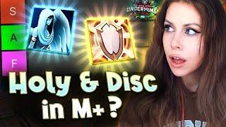 Holy AND Disc priest BOTH OWN in PTR M+ | First Impressions of Holy & Discipline Priest in M+ 11.1