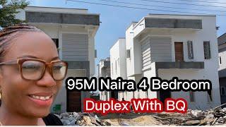 95M Naira 4 Bedroom Fully Detached Duplex With BQ In A Serene Estate In Sangotedo Lekki Lagos