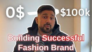 How to Start a 6-Figure Clothing Brand: Insider Secrets REVEALED! #fashionentrepreneur #fashion