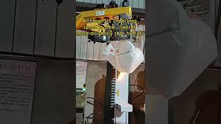 Palletizing robot #automobile #industrialrobot #machine #intelligence #factory #robot #robotics