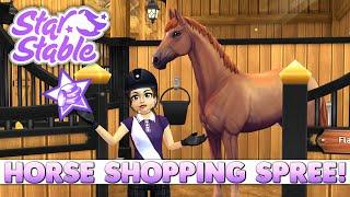 Star Stable Horse Shopping Spree - Buying 5 New Horses! 