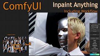 ComfyUI Inpaint Anything workflow #comfyui #controlnet  #ipadapter  #workflow