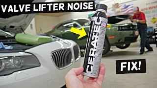 HOW TO FIX VALVE LIFTER NOISE ON CAR, EASY