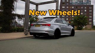 Brand new Wheels For My Audi RS3 !!