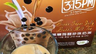 HOW TO MAKE BROWN SUGAR JELLY BUBBLE MILK TEA INSTANT QUICK AND EASY