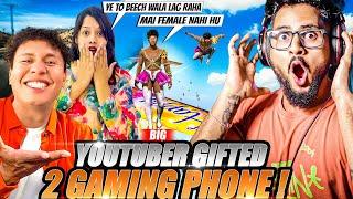 Good News  2 Gaming Phone Giveaway  V Badge Live Streamer Open Challenge आजा Noob1 vs 4 में !!