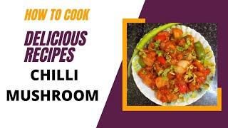 Chilli chhatu  recipe || mushrooms chilli || NL home food...