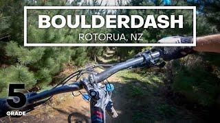 JUMPS, DROPS & ROCKS! - Boulderdash Mountain Bike Trail (Grade 5 - Expert) | Whaka Forest, Rotorua