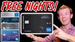 16 Hotel Credit Cards With FREE NIGHTS!