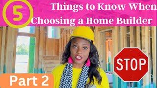 5 things you should know when choosing a new home builder in northeast fl