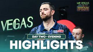 CHAMPS STUNNED! Day Two Evening Highlights - 2024 Grand Slam of Darts