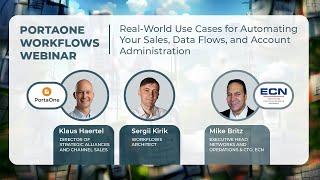 PortaOne Workflows Webinar: Real-World Use Cases for Automating Your Operations