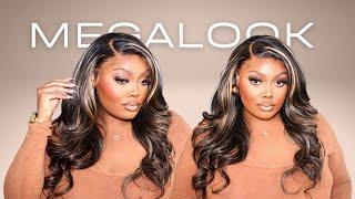 GORGEOUS Pre-Colored Balayage Highlight Wig ft. Megalook Hair