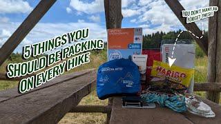 Top 5 Essential Items You Must Pack for Every Hike | Hiking Tips and Gear Guide