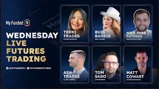 Wednesday: Live FOMC Futures Trading | My Funded TV LIVE